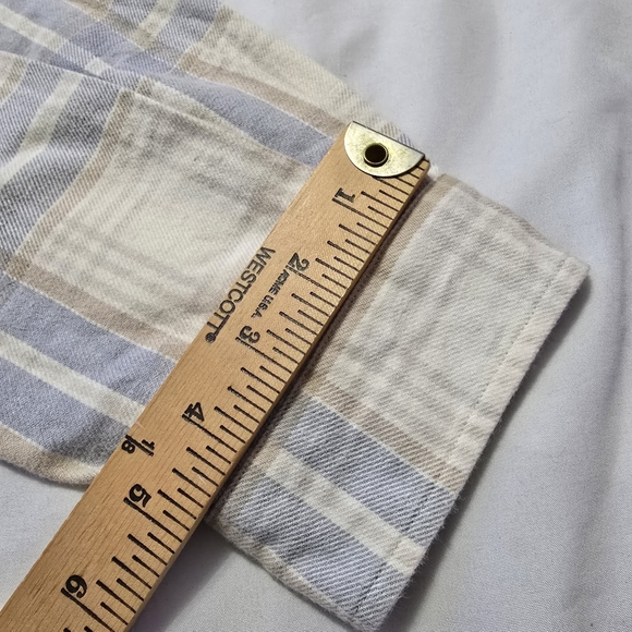 JOHN ELLIOTT Hemi Oversized Shirt Tapanga Check. Size 4/XL - Picture 6 of 10